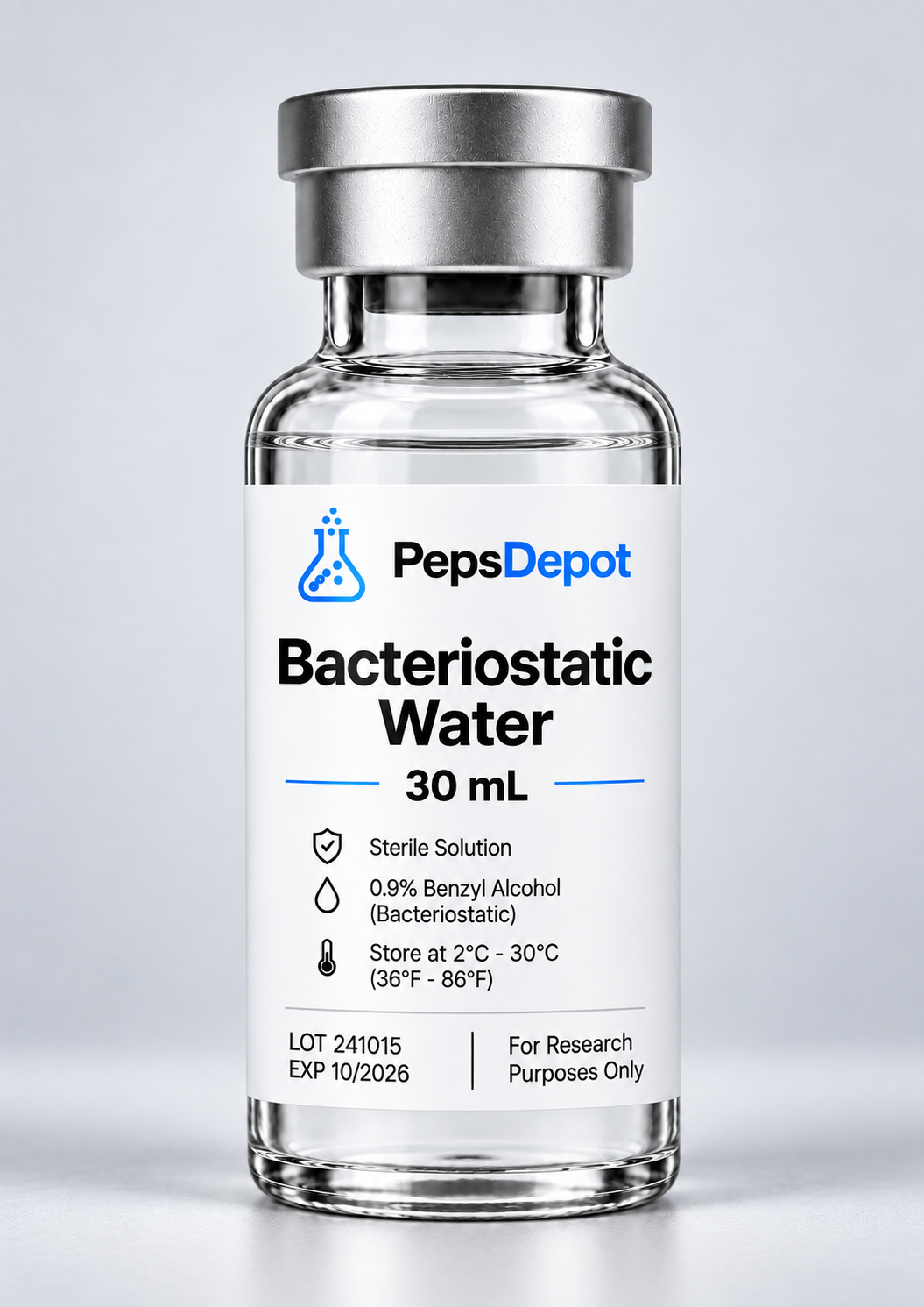 Bacteriostatic Water 30mL Bacteriostatic Water 30mL product photo