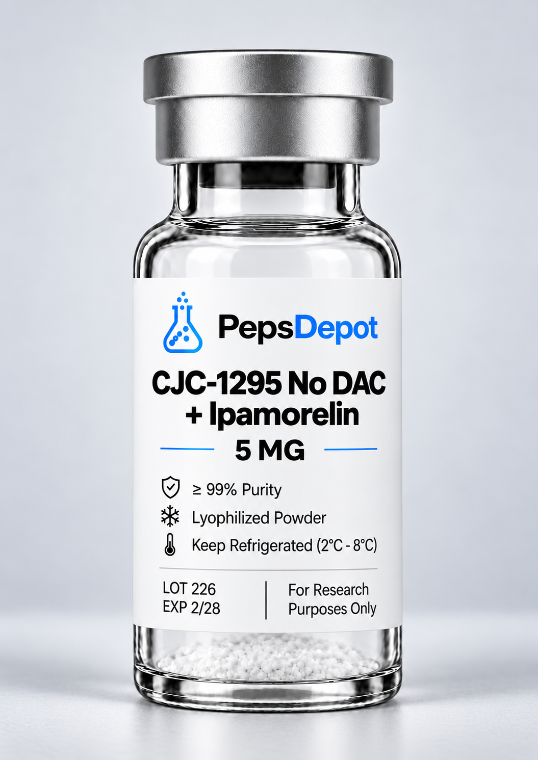 CJC-1295 No DAC + Ipamorelin 5mg CJC-1295 No DAC + Ipamorelin 5mg product photo